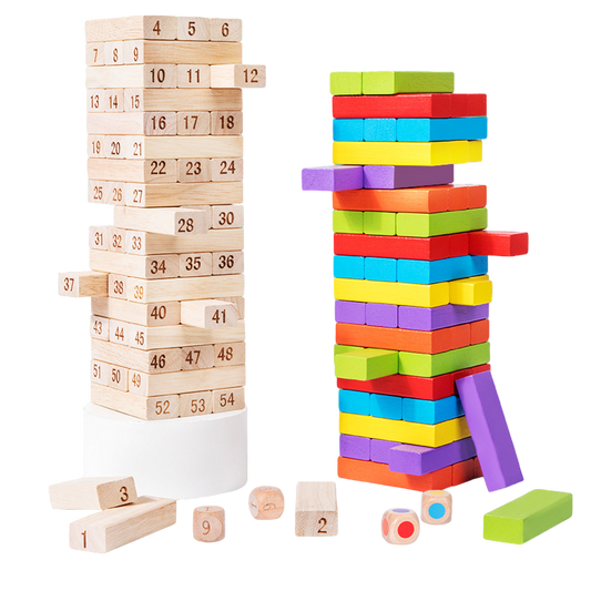 Building block towers